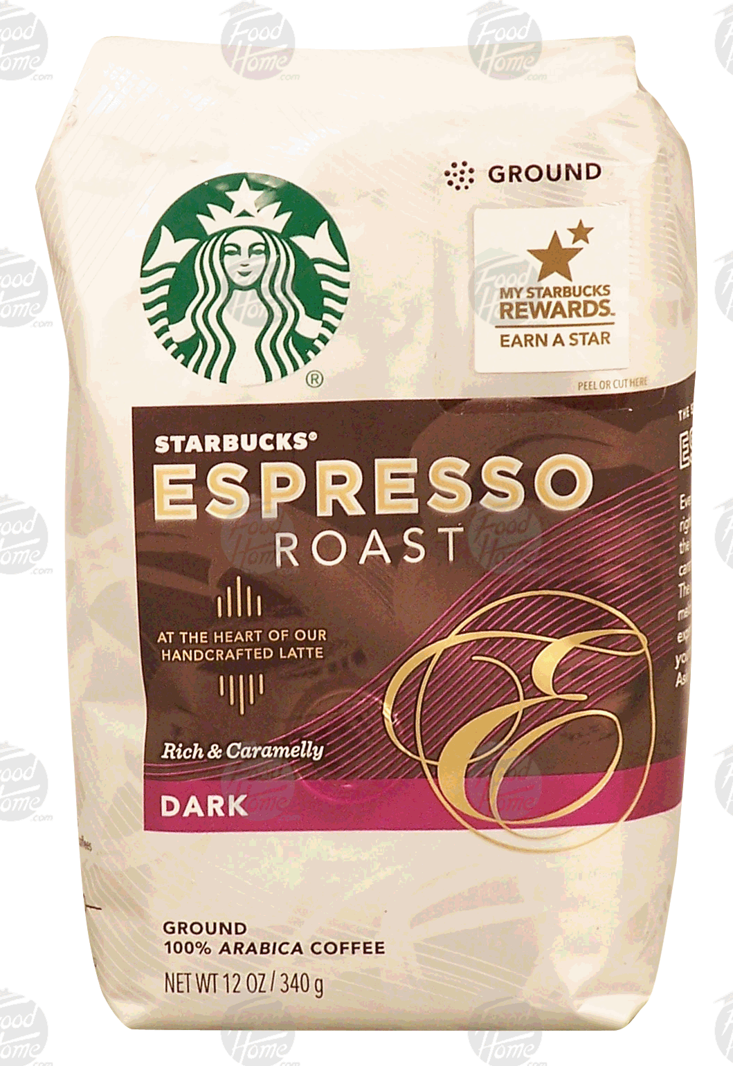 Starbucks Espresso Roast dark roast ground coffee, 100% arabica coffee Full-Size Picture